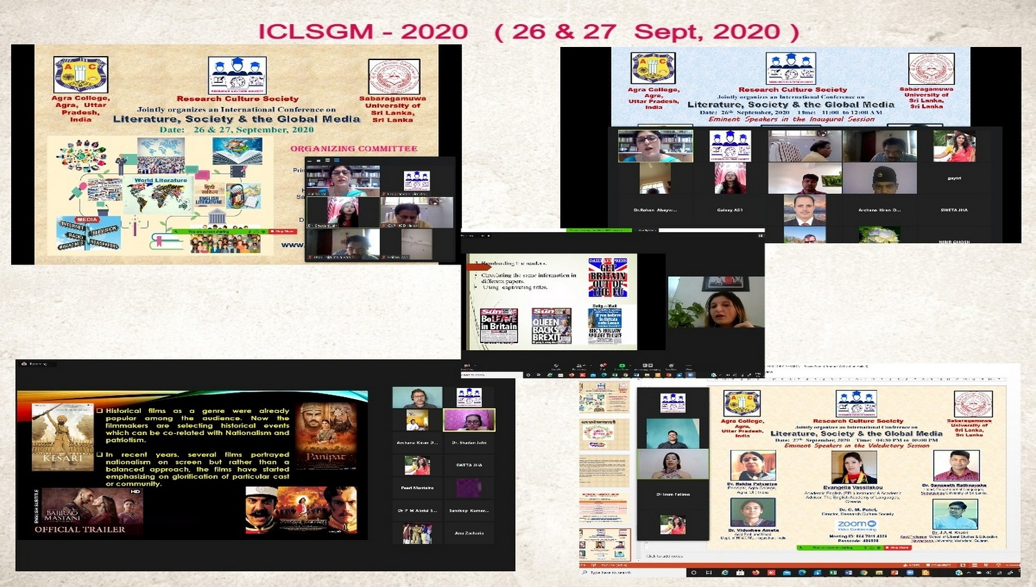 ICLSGM-2020